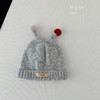 【好看又保暖❗️宝宝冬季帽子】冬天毛线帽韩版可爱超萌触角针织帽小月龄保暖加厚套头帽。re 商品缩略图6