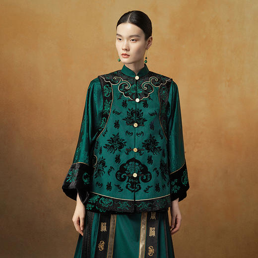 【林栖设计小店】福意绵绵|马甲恭王府联名丝棉2026早春新款背心女1961004 商品图8