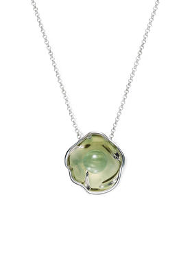 APPLOGUE｜NA2501P 光之葡萄石长项链 [ 浅绿 45+15CM ]