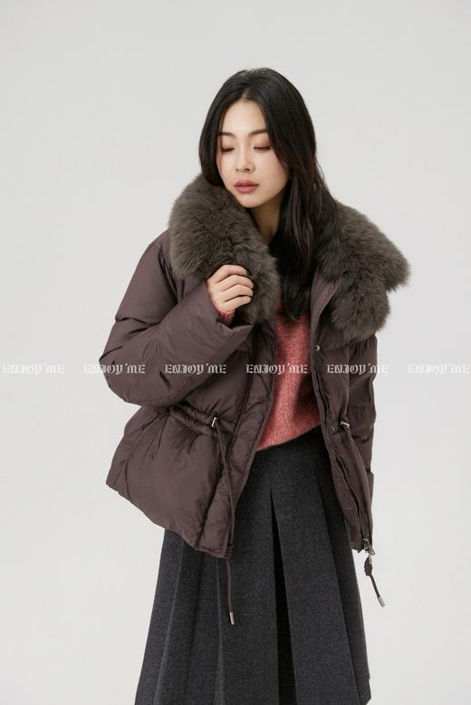【门店同款】ENJOY冬季“暖冬软糖”爱心狐狸毛羽绒服 167695369 商品图3