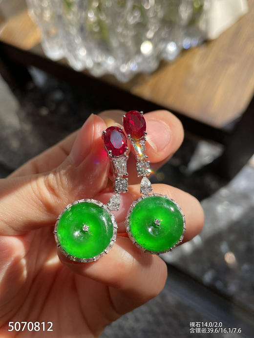 平安扣耳坠【5070812】具体价格微信咨询 商品图0