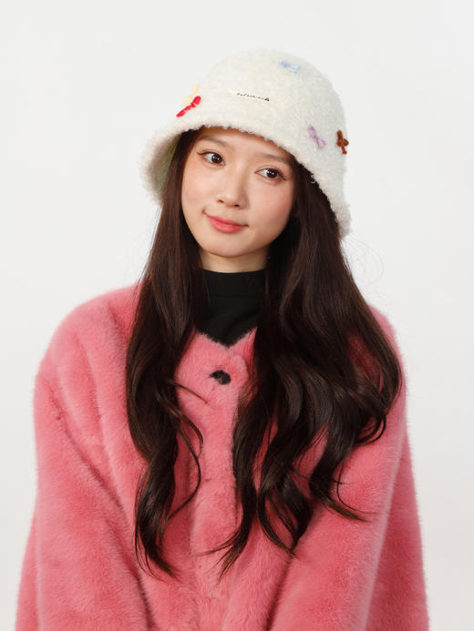 韩系蝴蝶结盆帽女款渔夫帽-纪念日百货门店同款165644120 商品图3