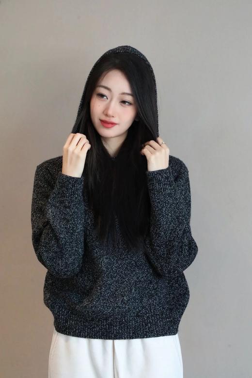 （预售七天发）【高品质私服】【加厚连帽/高领花纱针织衫】单穿/叠穿都戳中氛围感，精致通勤都能搭【无标出货 介意慎拍】WD 商品图7