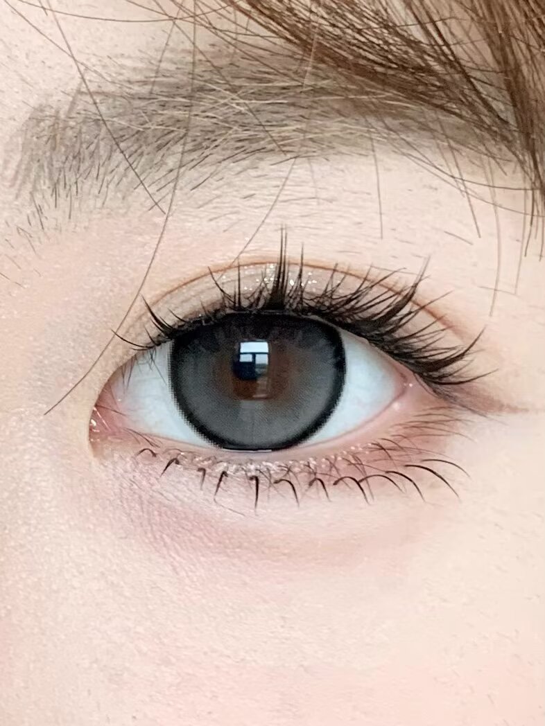 UtooCon月抛美瞳 蜜糖星黑 14.5mm