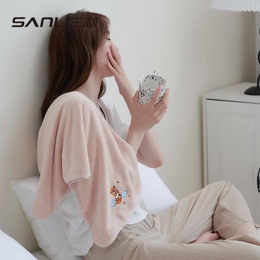 三利毛巾美容院毛巾加厚干发巾珊瑚绒毛巾洗脸擦头巾[新款] 商品图3