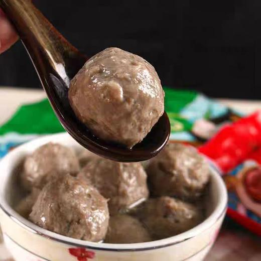 吴小丸 ·潮汕牛肉丸 ， 肉含量≥95%，够香够Q弹，超高性价比、清真认证！【送沙茶酱&酥蒜】【G】 商品图3