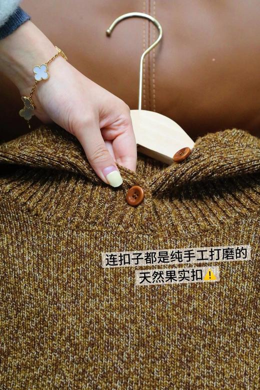 （预售七天发）【高品质私服】【加厚连帽/高领花纱针织衫】单穿/叠穿都戳中氛围感，精致通勤都能搭【无标出货 介意慎拍】WD 商品图10