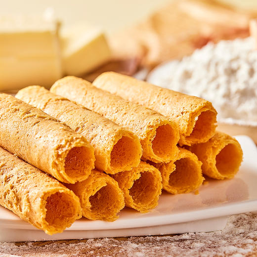 黄天鹅 大师小点蛋卷（铁罐配礼袋）400g 商品图1