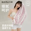 三利毛巾宽边束口干发帽加厚加长浴帽宽尾擦发巾一片式女成人免吹 商品缩略图4