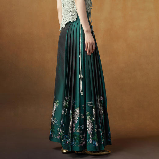 【林栖设计小店】蝶戏紫藤|马面裙恭王府联名2026早春新款半身裙女1941122 商品图7