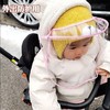 新生儿童面罩婴幼儿防护罩通用可调可拆卸隔离防唾液防飞沫脸罩 商品缩略图6