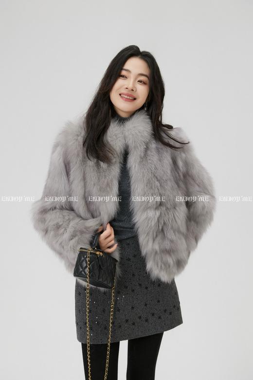 【门店同款】ENJOY冬季““暖冬知性““松岛假日皮草外套“ 167844230 商品图0