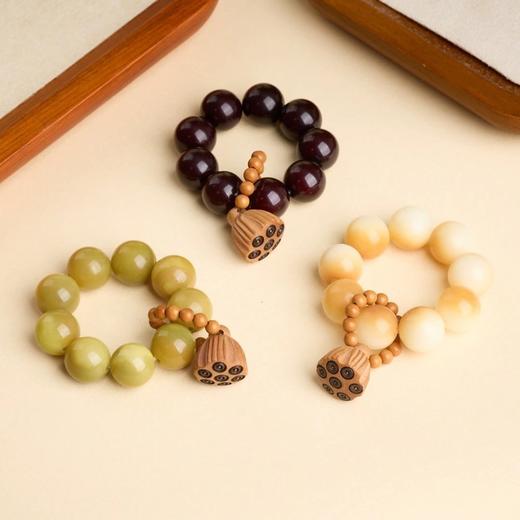 【敦煌菩提莲蓬手捻】敦煌福泽小众迷你小手捻 渐变菩提莲蓬文玩手捻 商品图1