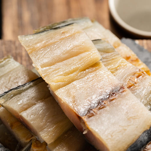 极客鲅鱼干丨鲜鱼腌制  量不多  口感劲道 肉多刺少 咸鲜味美 冷冻保存 商品图2