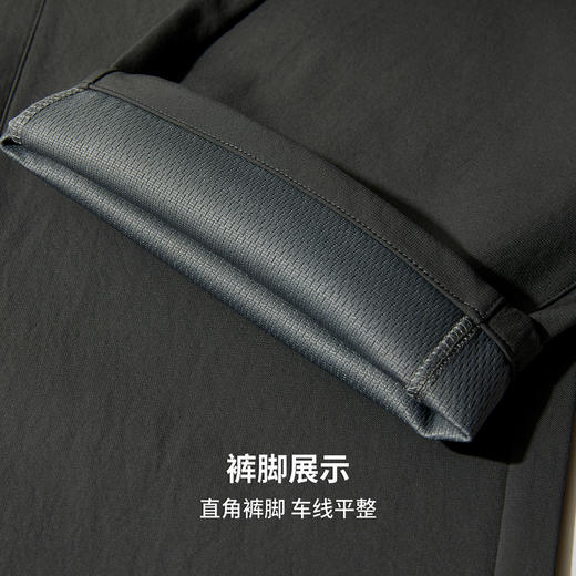 圣得西2025年冬季休闲松紧长裤男士户外直筒舒适百搭时尚休闲裤 商品图9