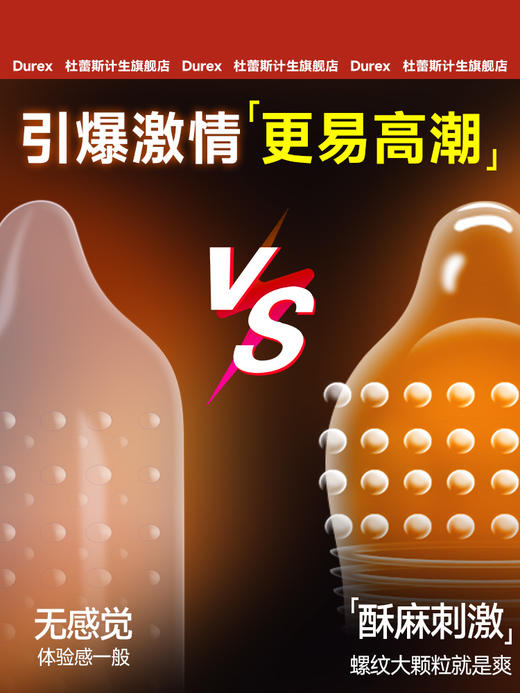 【年底亏本清仓】杜蕾斯情趣系列凸点螺纹装3只/12只 商品图1
