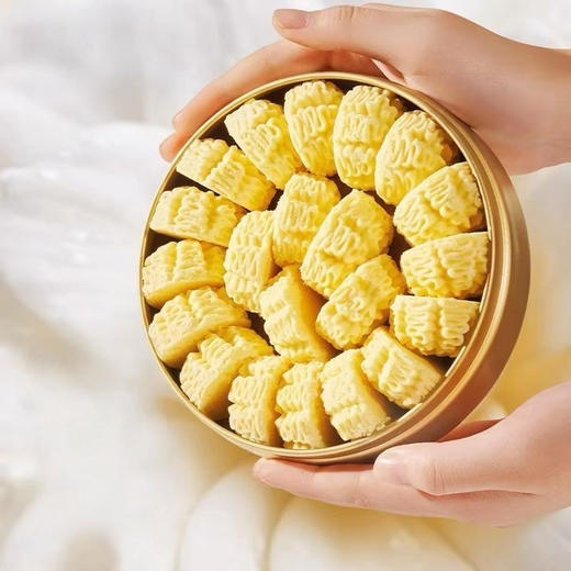 【铁盒款】冰淇淋曲奇不甜海盐饼干198g 商品图3