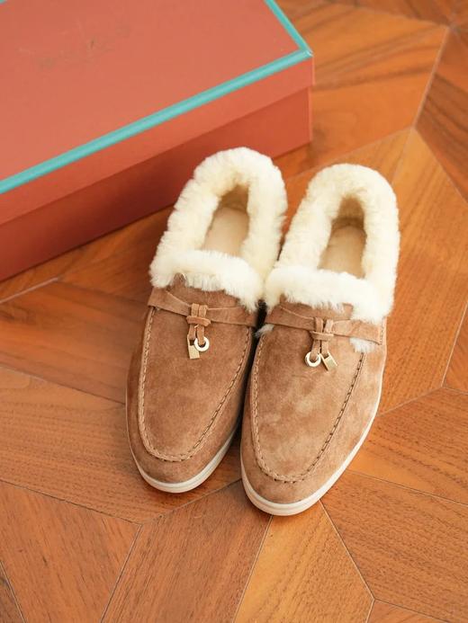 皮毛一体流苏乐福鞋 A-5606 商品图8