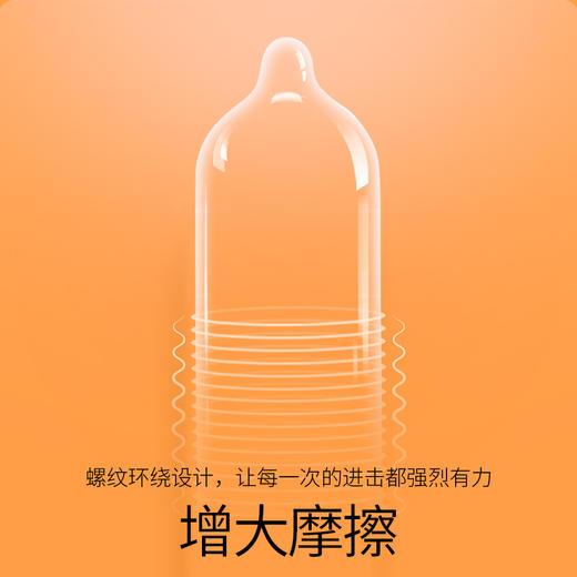 【年末亏本清仓】杜蕾斯螺纹避孕安全套 3只装 商品图3