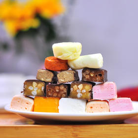 俄罗斯风味巧克力糖果混合装紫皮糖年货喜糖散装休闲零食品