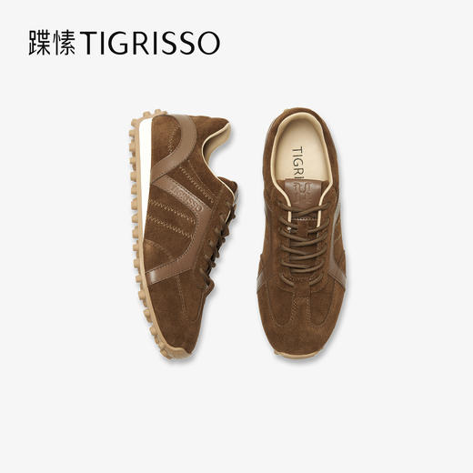 【云粉节】BF楼蹀愫26年春新款增高3.5豆豆底运动德训休闲鞋吊牌价1598活动价1099 商品图2