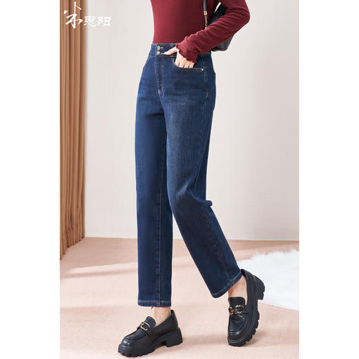 裤子9B24DH4240蓝色 商品图0