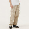 gxg.jeans男装 卡其色口袋设计宽松直筒工装休闲长裤 25年秋 商品缩略图1