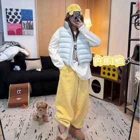 25AW上新 软软同款【卡通兔】韩系休闲风童趣兔子印花T恤