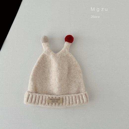 【好看又保暖❗️宝宝冬季帽子】冬天毛线帽韩版可爱超萌触角针织帽小月龄保暖加厚套头帽。re 商品图4