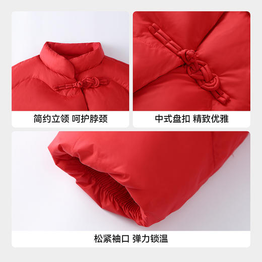 【实体店同款】女童中长款羽绒服冬季新款安奈儿童装XG545091 商品图4