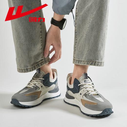 回力男鞋2025新款秋季潮流复古跑步鞋男士百搭网面休闲运动鞋男款 商品图1