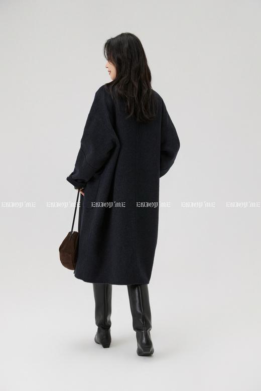 【门店同款】ENJOY冬季“暖冬知性”翻领排扣长款大衣 167950278 商品图7
