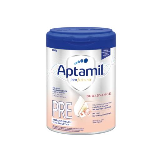 德国Aptamil爱他美婴儿配方奶粉白金版Pre段800g0-6个月 商品图0