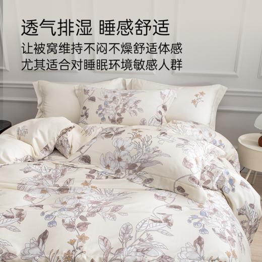 2025年秋冬新款雅芳婷60纱支摩登丝床上四件套莫代尔天丝被套床笠 商品图3