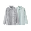 商场同款|森马长袖衬衫男春季纯棉翻领上衣2026新款经典条纹百搭 商品缩略图4