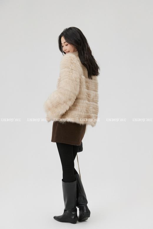 【门店同款】ENJOY冬季“暖冬软糖”芬兰雪狐皮草外套 168443171 商品图4