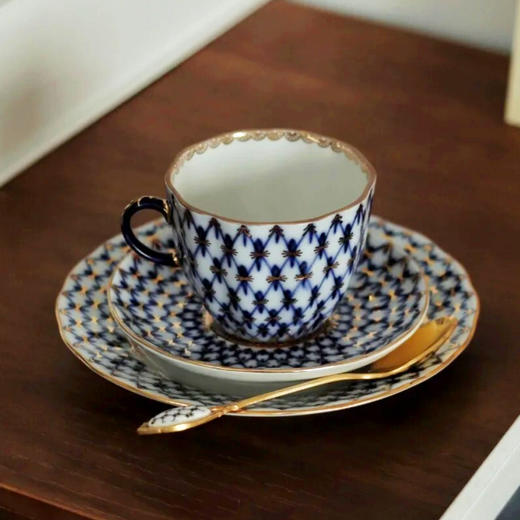 LOMONOSOV 俄皇   钴蓝网纹系列 商品图6