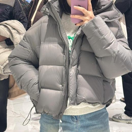 明⭐️同款，波司登同厂泡芙个小子显高 云朵泡芙羽绒服女短款连帽90白鸭绒保暖外套 2506 商品图13