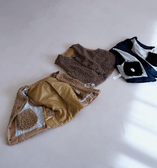 小羊羔🐏」45®️短款双面穿马甲 商品图8