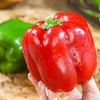 新鲜三色彩椒红黄绿三拼可生吃新鲜沙拉蔬菜现摘现发色泽鲜艳汁水充盈个大饱满亦蔬亦果健身达人独爱 商品缩略图4