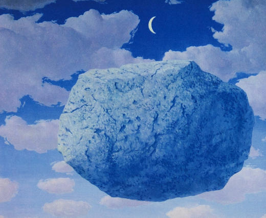 独角鹿西洋古董2010年法国巴黎Art-Lithographies出版雷内·马格利特图版签名限量彩色石版画作品《La Flèche de Zénon 泽诺之箭》 商品图4