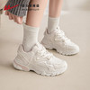 回力老爹鞋女2025新款冬季加绒保暖小白鞋厚底百搭休闲运动鞋女鞋 商品缩略图1