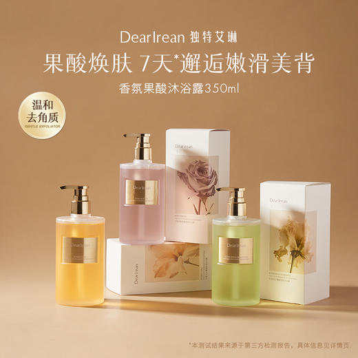 【云优选】独特艾琳 果酸沐浴露 控油温和焕肤女保湿留香不假滑（拆封后不支持退货，介意慎拍！） 商品图0