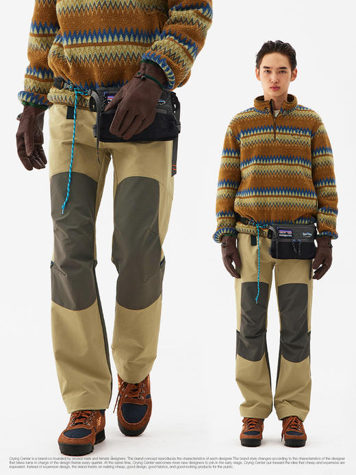 CryingCenter 户外登山软壳裤弹力直筒长裤 哭喊中心 商品图5