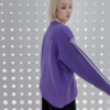 NC圆领美式织带毛织上衣51017（紫）冬季 954011340321 商品缩略图2