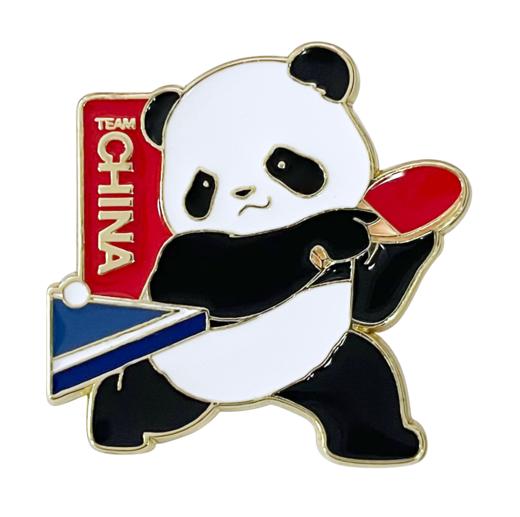 TEAM CHINA熊猫运动徽章-乒乓球 商品图0