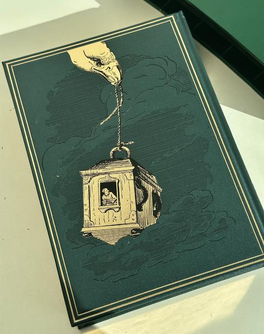 【限量珍藏版】《格列佛游记》进口绿色荷兰漆布，限量编号 商品图3