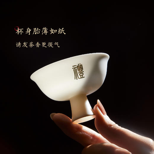 【故宫茶具】故宫君子礼主人杯套装博物馆文创茶杯礼盒新年生日礼物 商品图6