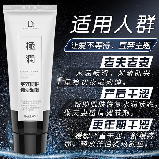 【年末亏本清仓】独爱极润 润滑剂20ml/60ml 商品图2