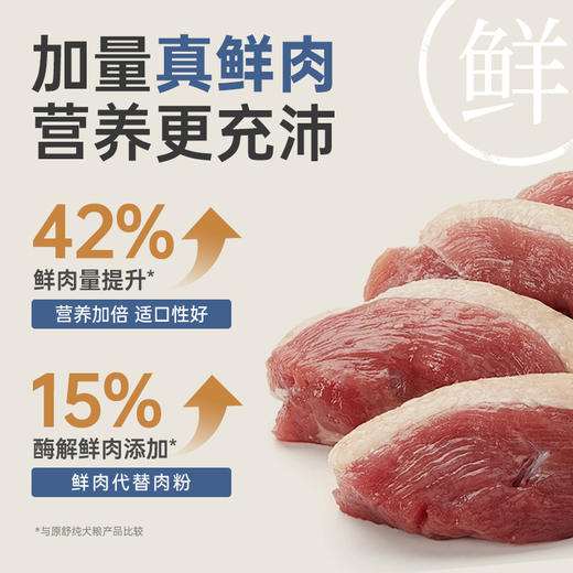 伯纳天纯舒纯鸭肉梨犬粮大中小型狗粮2kg风干零食软罐头组合 商品图3